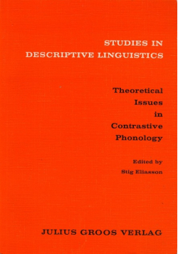 Theoretical issues in contrastive phonology