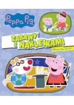 Świnka Peppa. Magiczny spacer. Zabawy z naklejkami