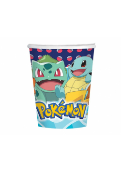 Kubeczki papierowe Pokemon 250ml 8szt