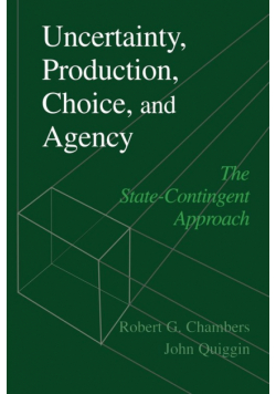 Uncertainty, Production, Choice, and Agency