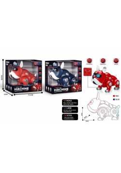 Pies robot buldog na baterie MIX