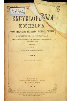 Encyklopedia kościelna X 1877 r.