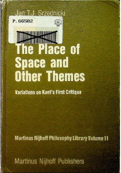 The Place of Space and Other Themes