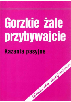 Gorzkie żale przybywajcie