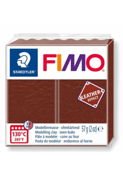 Masa Fimo Leather effect 57g orzechowy