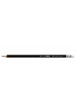 Ołówek 111/HB z gumką (12szt) FABER CASTELL