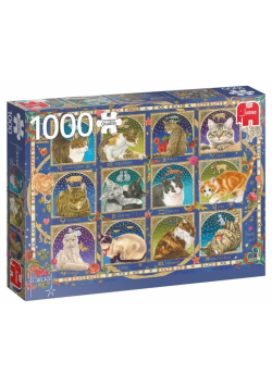 Puzzle 1000 PC Westering Horoskop z kotami G3