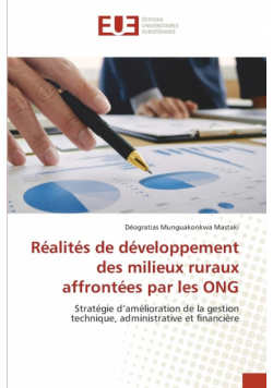Réalités de développement des milieux ruraux affrontées par les ONG