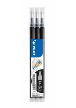 Wkład Frixion Clicker 0,5 czarny 3szt PILOT