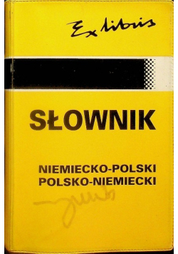 Słownik niemiecko polski polsko niemiecki