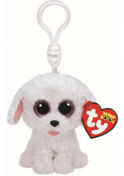 Beanie Boos Pippie - Biały Pies brelok