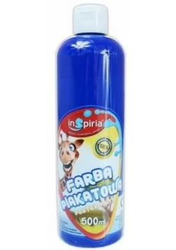 Farba plakatowa ciemnoniebieska 500ml