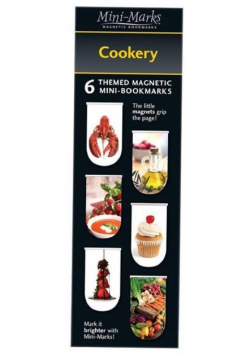 Zakładki magnetyczne Cookery 6 sztuk