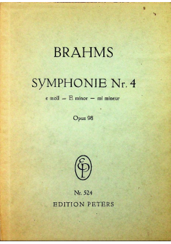 Symphonie Nr 4 Opus 98