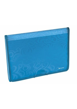 Folder A4 Tai-Chi 6 przegród TEX4315 niebieski
