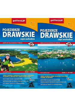 Mapa turystyczna -Pojezierze Drawskie (komplet)