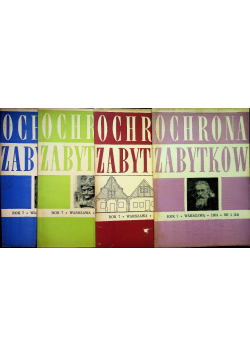 Ochrona zabytków rok 7 nr 1 do 4