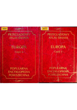 Przeglądowy atlas świata Europa Część 1 i 2
