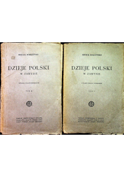 Dzieje Polski w Zarysie Tom 1 i 2 1927 r