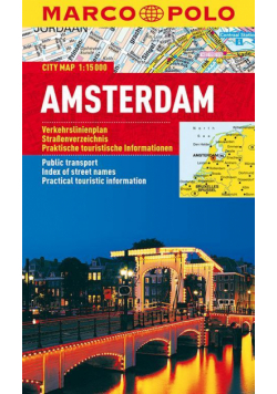 Plan Miasta Marco Polo. Amsterdam