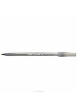 Długopis Round Stick czarny z kodem (60szt) BIC