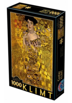 Puzzle 1000 Klimt, Mrs. Adele Bloch-Bauer