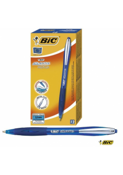 Długopis Atlantis Soft - niebieski (12szt) BIC