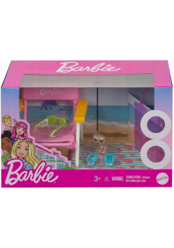 Barbie Zwierzątko + akcesoria GRG58