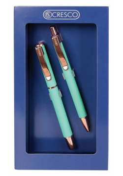 Pióro + długopis Master w etui GB zielony