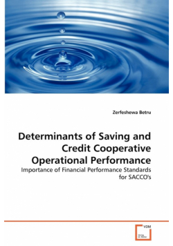 Determinants of Saving and Credit Cooperative Operational Performance