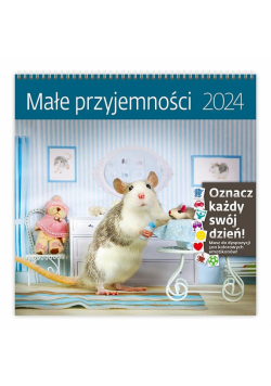 Kalendarz 2024 30x30 Małe przyjemności HELMA