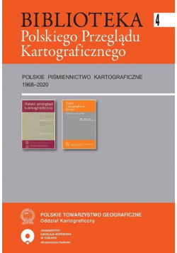 Biblioteka polskiego przeglądu kartograficznego 4
