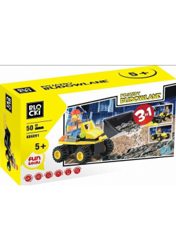 Klocki Blocki Pojazdy Budowlane 3w1 50 el