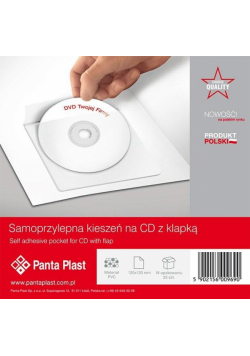 Kieszeń samoprzylepna na CD