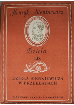 Dzieła Sienkiewicza w przekładach Dzieła LIX