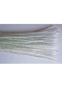 Druciki kreatywne białe 30cm 40szt