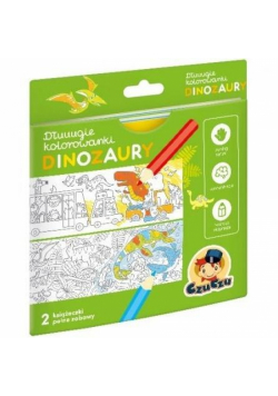 Dłuuugie kolorowanki Dinozaury