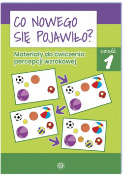 Co nowego się pojawiło. Materiały do ćw. percepcji