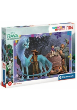 Puzzle 104 Super Kolor Raya and The Last Dragon