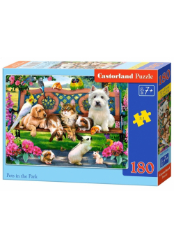 Puzzle 180 Pets in the Park CASTOR