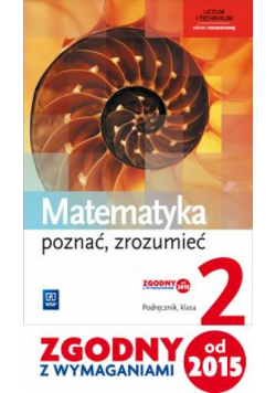 Matematyka LO 2 Poznać, zrozumieć Podr. ZR WSiP