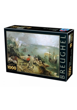 Puzzle 1000 Brueghel, Upadek Ikara