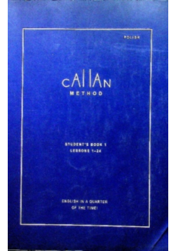 Callan Method  Student's Book 1 Lessons 1 24