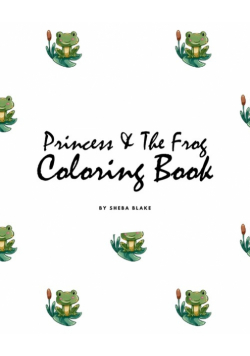 Princess and the Frog Coloring Book for Children (8x10 Coloring Book / Activity Book)