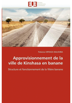 Approvisionnement de la ville de kinshasa en banane