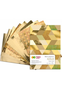 Blok A4/10K Gold 150g-230g HAPPY COLOR