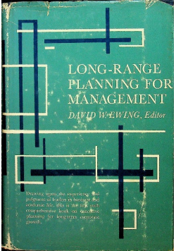 Long range planning for management