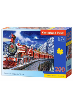 Puzzle 200 Santa's Coming to Town CASTOR