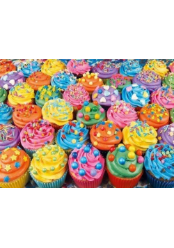 Puzzle 500 Colorful Cupcakes