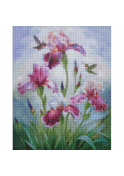 Diamentowa mozaika - Piosenka lata 40x50cm
